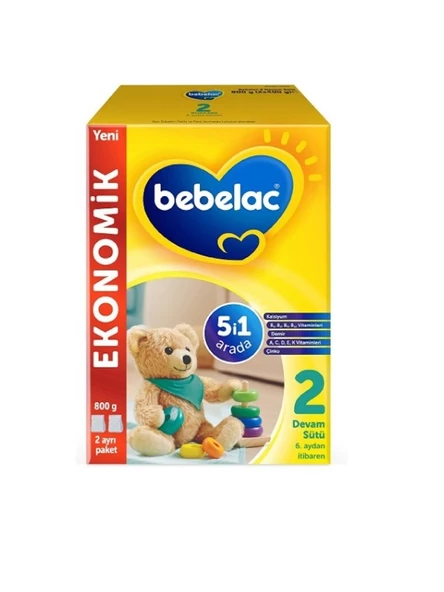 Bebelac 2 Devam Sütü 800 gr 6-9 Ay - 3