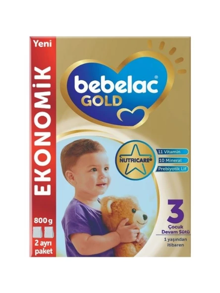 Bebelac Gold 3 Devam Sütü 800 gr