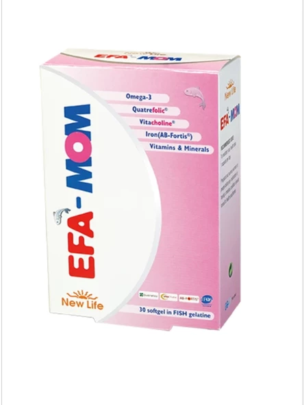New Life EFA Mom 30 Kapsül ürün görseli