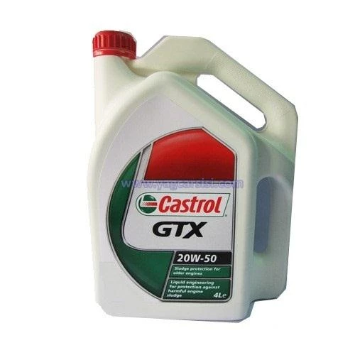 CASTROL GTX 20W50 4 LİTRE