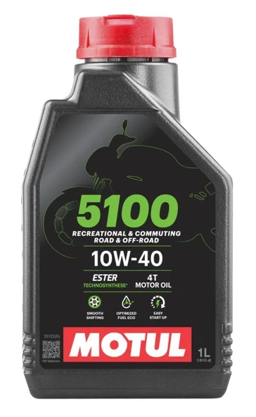 MOTUL 5100 4T 10W40 - 1 LİTRE - 5