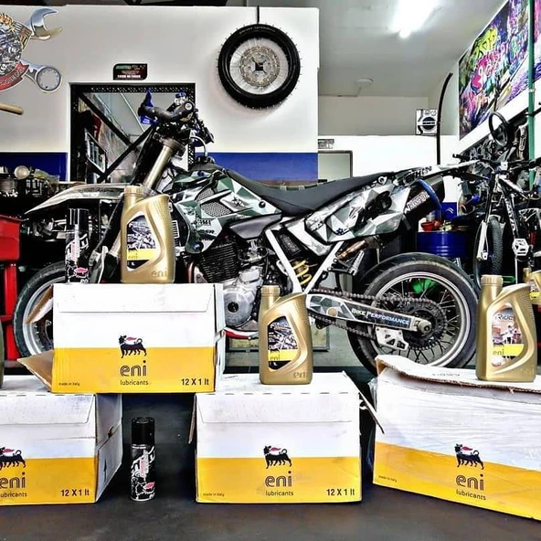 ENİ İ-RİDE RACİNG 5W40 SENTETİK MOTOSİKLET YAĞI - 1 LİTRE - 7