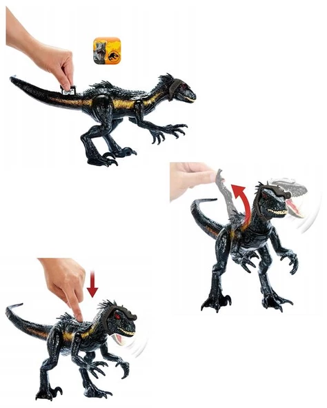 Jurassic World Tehlikeli Takip Dinozor Figürü Indoraptor HKY11 - 3