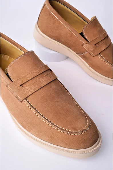 Muggo Jones Garantili Erkek Günlük Klasik Hakiki Deri Casual Rahat Ortopedik Ayakkabı - 2