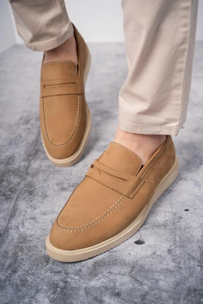 Muggo Jones Garantili Erkek Günlük Klasik Hakiki Deri Casual Rahat Ortopedik Ayakkabı - 4