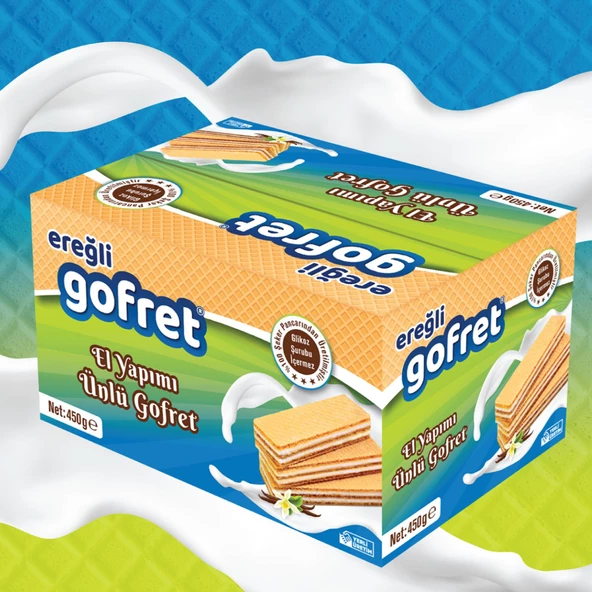Ereğli Gofret 400Gr Sade (El Yapımı) - 4