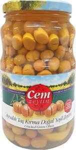 Cem Zeytın Yesıl 1Kg Kırma 201/260 Cam - 2