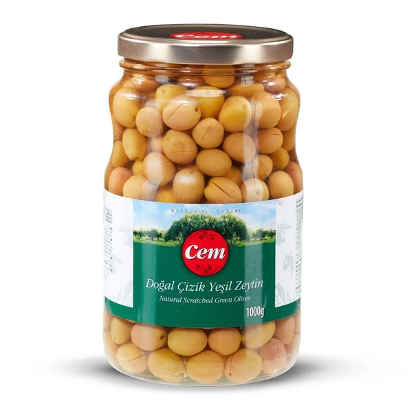 Cem Zeytın Yesıl 1Kg Cızık 291/350 Cam - 2