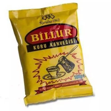 Billur Kuru Kahvecisi Türk Kahvesi 50 x 100 G - 3