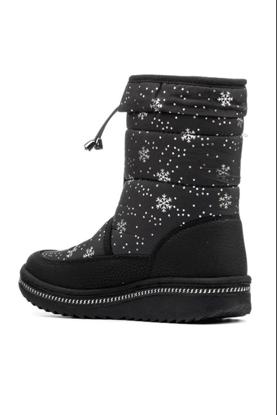 Walkenzo Lepetit 2238 Kız Çocuk İçi Kürklü Termal Kar Botu - Resim 5