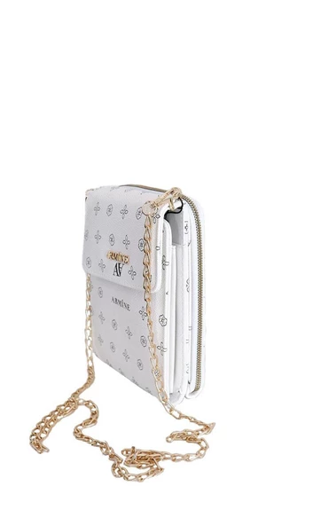 Armine 266 Kadın Baskılı Günlük Telefon & Çapraz Çanta - 8