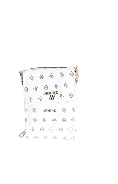 Armine 266 Kadın Baskılı Günlük Telefon & Çapraz Çanta - 4