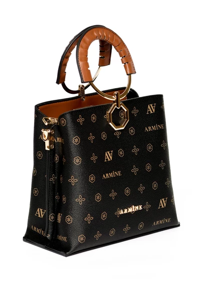 Armine 260 Kadın Baskılı El & Omuz Çantası - Resim 2