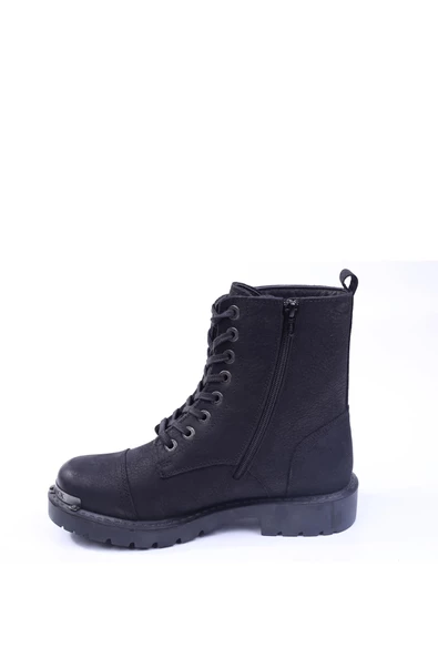 Hammer Jack 102-17600 Siyah Yıkama Nubuk Erkek Motorcu Bot - 2