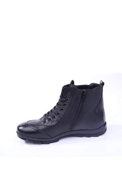 Fosco 2299 Hakiki Deri Termo Taban Erkek Spor Bot - 4