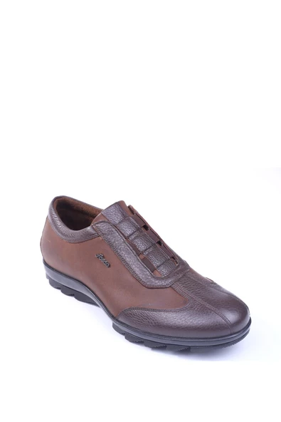 Fosco 9534 Erkek Hakiki Deri Sıcak Astar Casual Ayakkabı - Resim 2