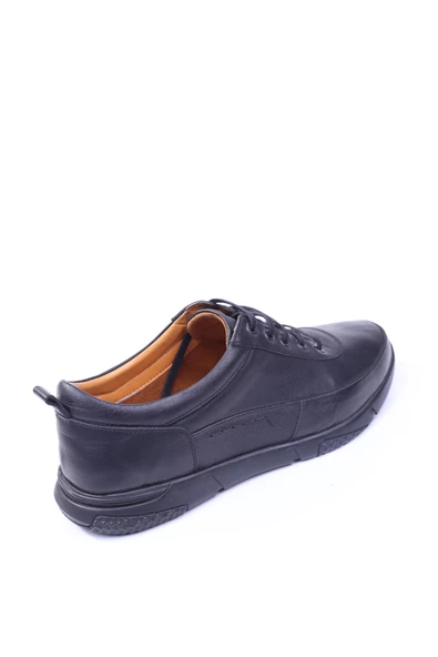 Luis Figo 4409 Siyah Büyük Numara Hakiki Deri Erkek Ayakkabı - Resim 3