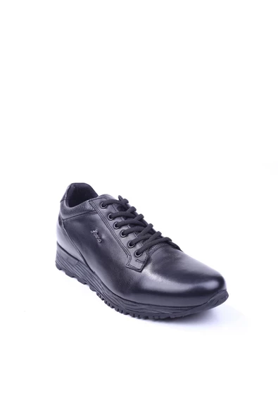 Fosco 2585 Siyah Bağcıklı Erkek Hakiki Deri Günlük Ayakkabı ürün görseli