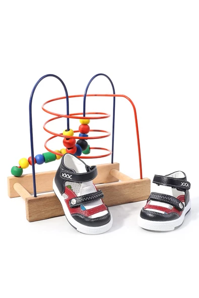 Şirin Bebe 1715 Erkek Bebek Ortopedik Ayakkabı Sandalet - Resim 2