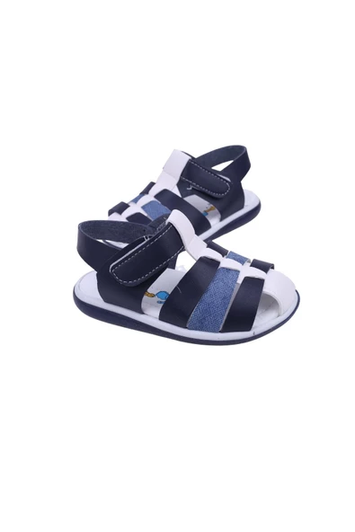 Şirin Bebe 2067 Erkek Çocuk Ortopedik Sandalet - Resim 2