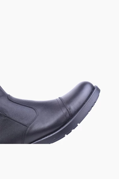 Voyager 3572 Erkek Hakiki Deri Klasik Kürklü Bot - 5