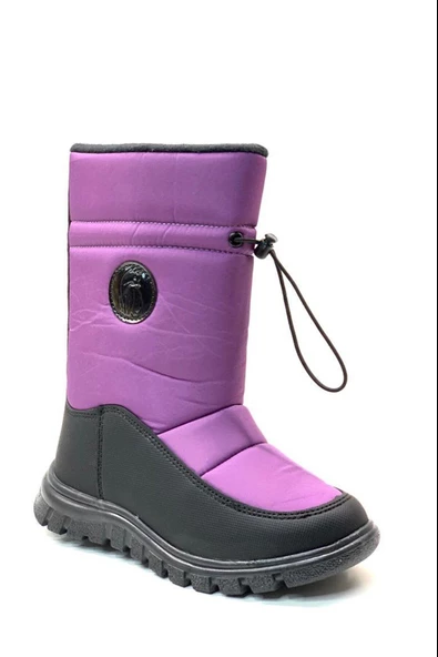 Cool Demos Kız Çocuk Termo Taban Kar Botu Çizmesi - Resim 3