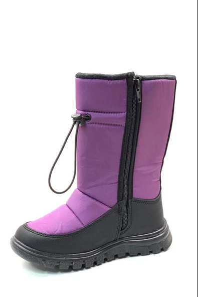 Cool Demos Kız Çocuk Termo Taban Kar Botu Çizmesi - Resim 9