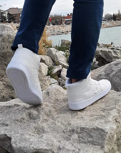 Lotto Berwıck HI Beyaz Boğazlı Spor Ayakkabı - 5