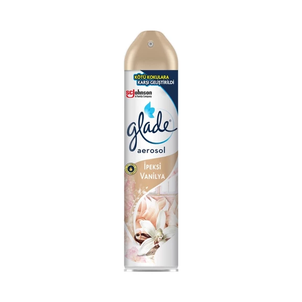 Glade Aerosol Ipeksi Vanilya 300 ml