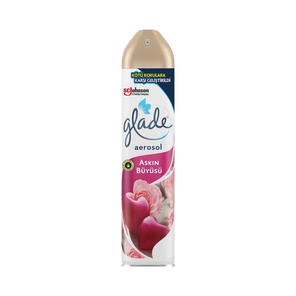 Glade Aerosol Oda Kokusu Aşkın Büyüsü 300 ml X 3 Adet