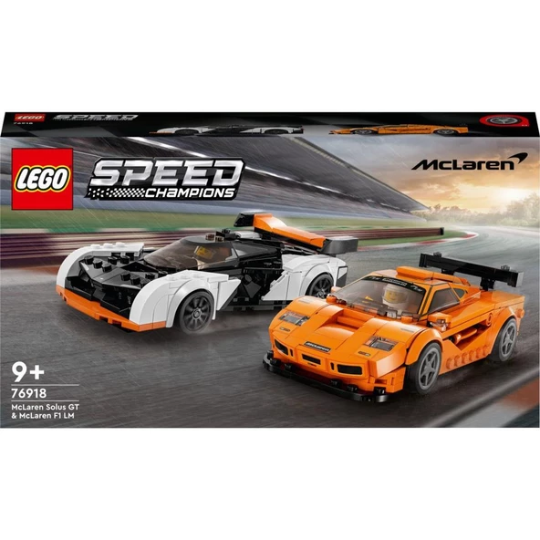 LEGO Speed Champions 76918 McLaren Solus GT and McLaren F1 LM