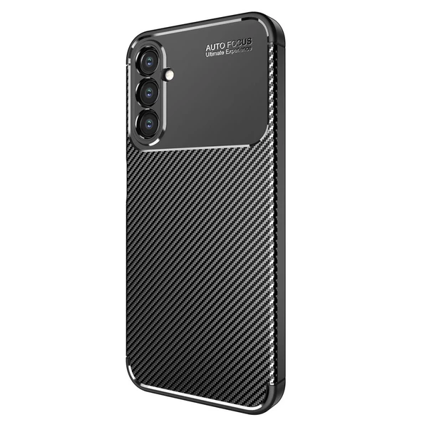 Samsung Galaxy A54 Kılıf Karbon Silikon Case Kapak