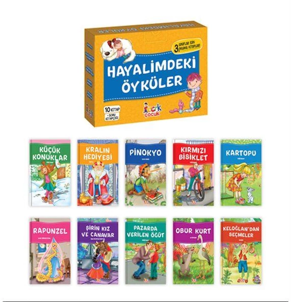 Bıcırık 3. Sınıf Hayalimdeki Öyküler (10 Kitap)