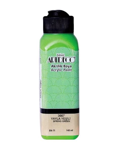 Artdeco Akrilik Boya 140 ml Yayla Yeşili