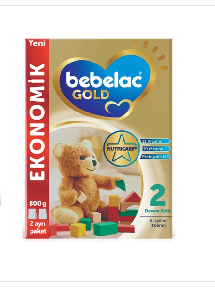 Bebelac Gold 2 Devam Sütü 6 - 12 Ay 800 G