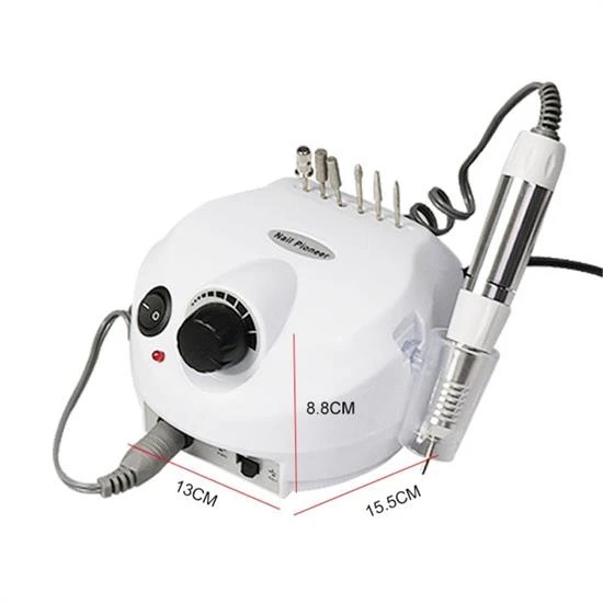 BUFFER® 65 Watt Profesyonel Ev Tipi Pratik Manikür Pedikür Tırnak Bakım Seti - 3