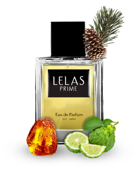 Lelas Prime 188 Glazed Edp 55 ML Odunsu Erkek Parfümü