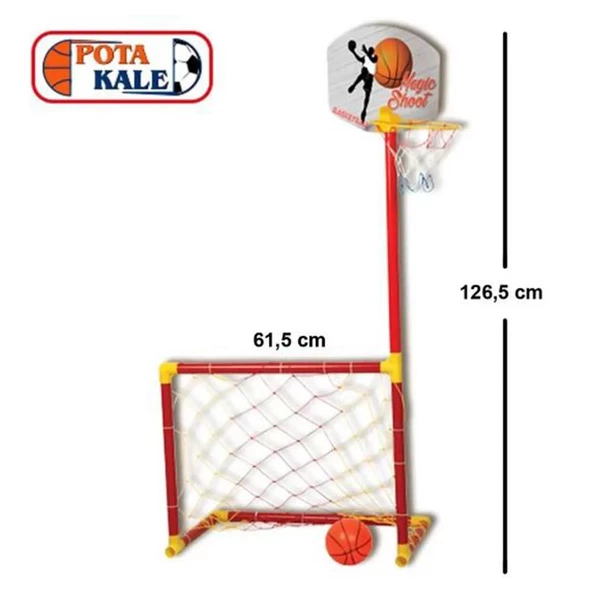 Portatif Kale Ve Basket Potası - 3