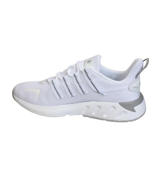 LUMBERJACK Erkek Siyah Beyaz Memory Taban Sneaker Spor Yürüyüş Ayakkabısı - Resim 7