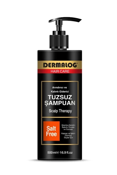 Dermalog Arındırıcı Tuzsuz Sülfatsız Şampuan - Salt & Sulfate Free 500 ML