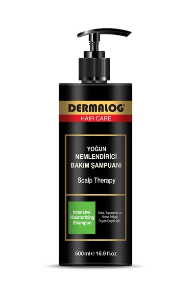 Dermalog Kuru Yıpranmış Saçlar İçin Yoğun Nemlendirici Ve Onarıcı Saç Bakım Şampuanı 500 ML