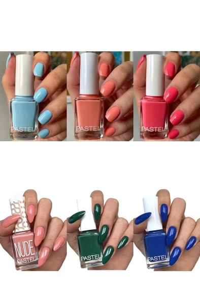 Synee Store Oje 6'lı Set (357, 359, 358, 770, 341, 339) & Synee Toka - Resim 2