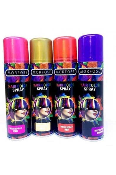 Mech Sprey 150ml Gold Renkli Saç Spreyi