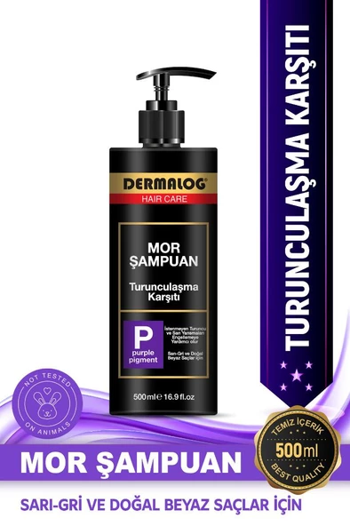 DERMALOG Silver Mor Şampuan 500 ML - 2