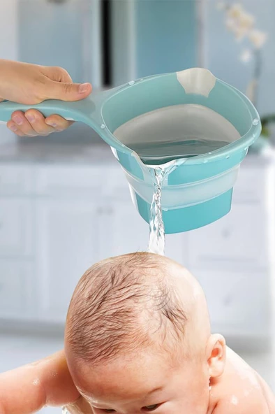 Flosoft Katlanabilir Maşrapa ve Akordiyon Bulaşıklık & Badya, Kaşıklık Tabaklık Kurutmalık 2’li Set - 12