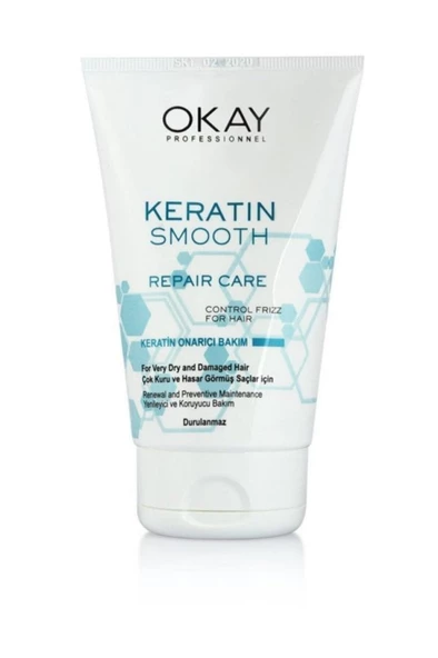 Keratin Smooth Onarıcı Saç Bakım Kremi 100ml
