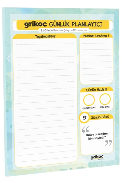 Gri Koç Günlük Planlayıcı - 1