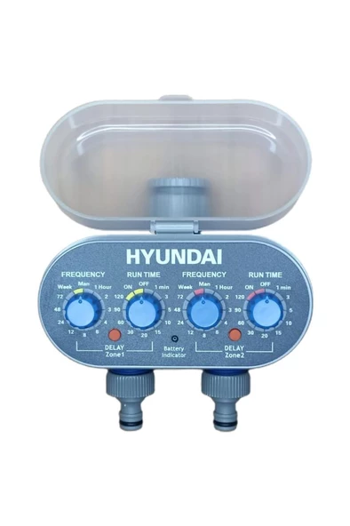 Hyundai G21010 Sulama Zamanlama Saati Çift Çıkışlı Elektronik - 2