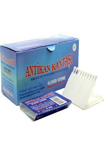 Kan Taşı Kibrik Şekli 20x20 Adet