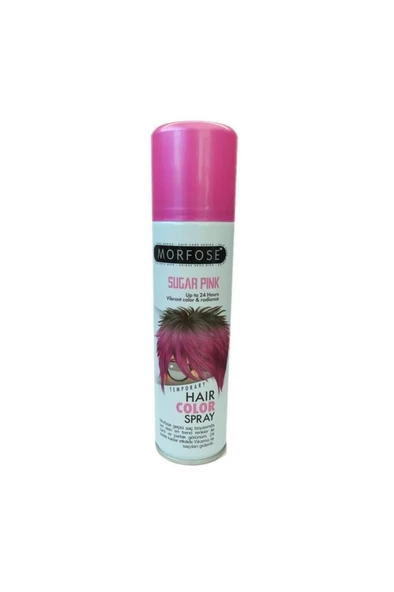 Hair Color Spray 150 ml Renkli Saç Spreyi Mor+Pembe - Resim 3
